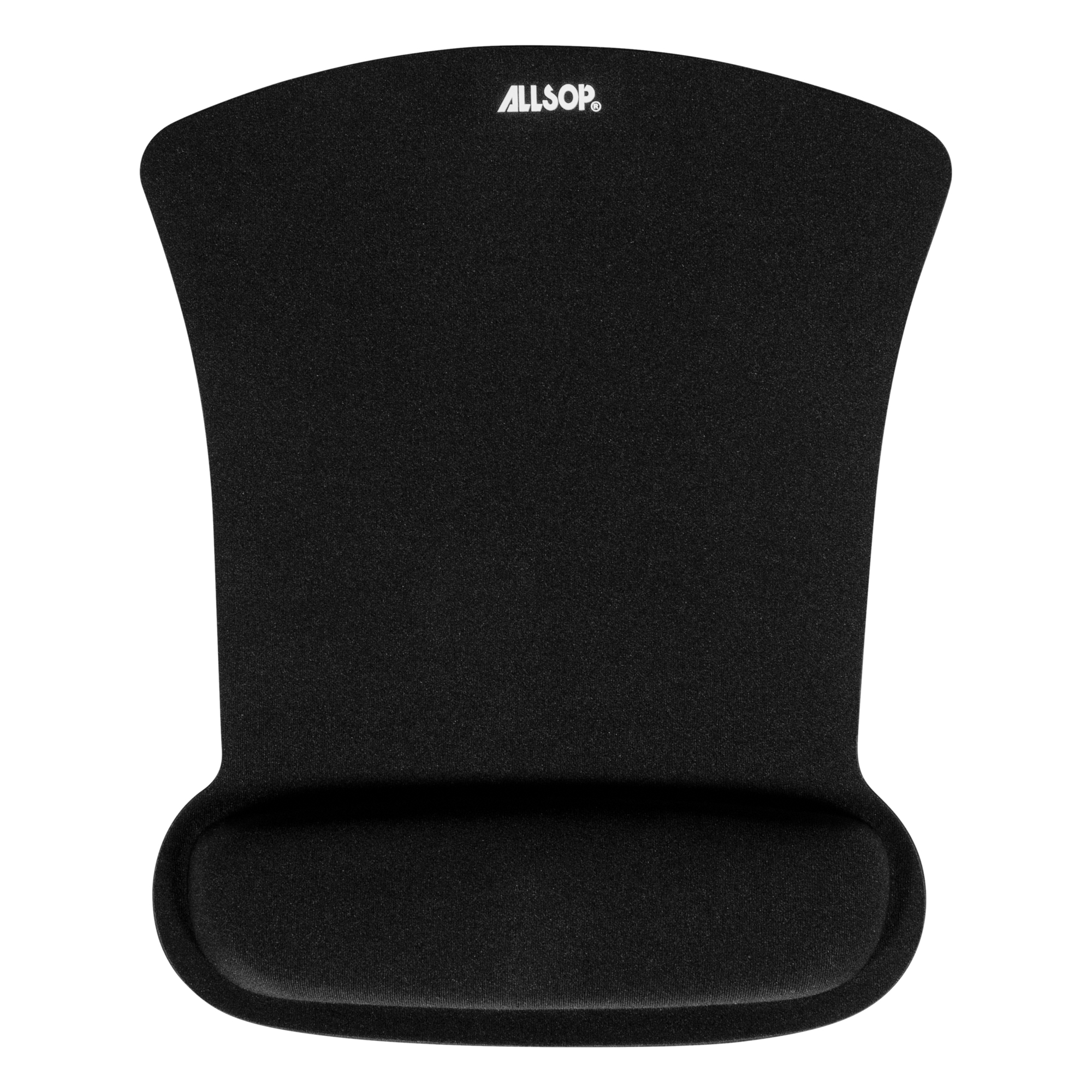 Gel Mouse Pad with Wrist Rest – Black – (05679)
